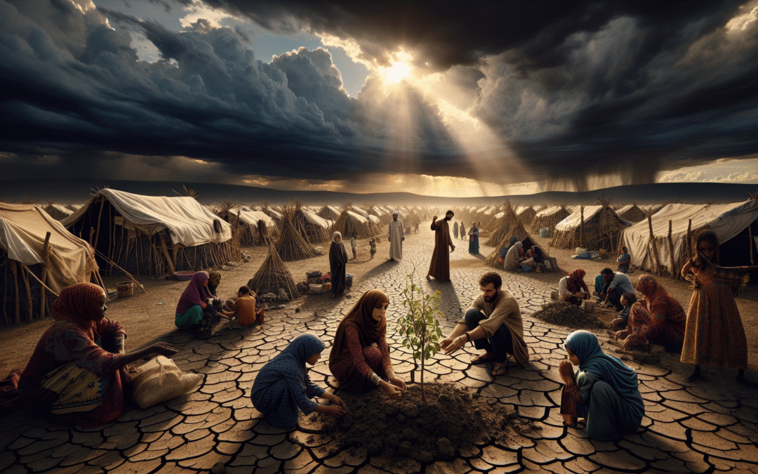 Impacto dos Eventos Climáticos na Vida de Refugiados: Desafios e Histórias de Resiliência