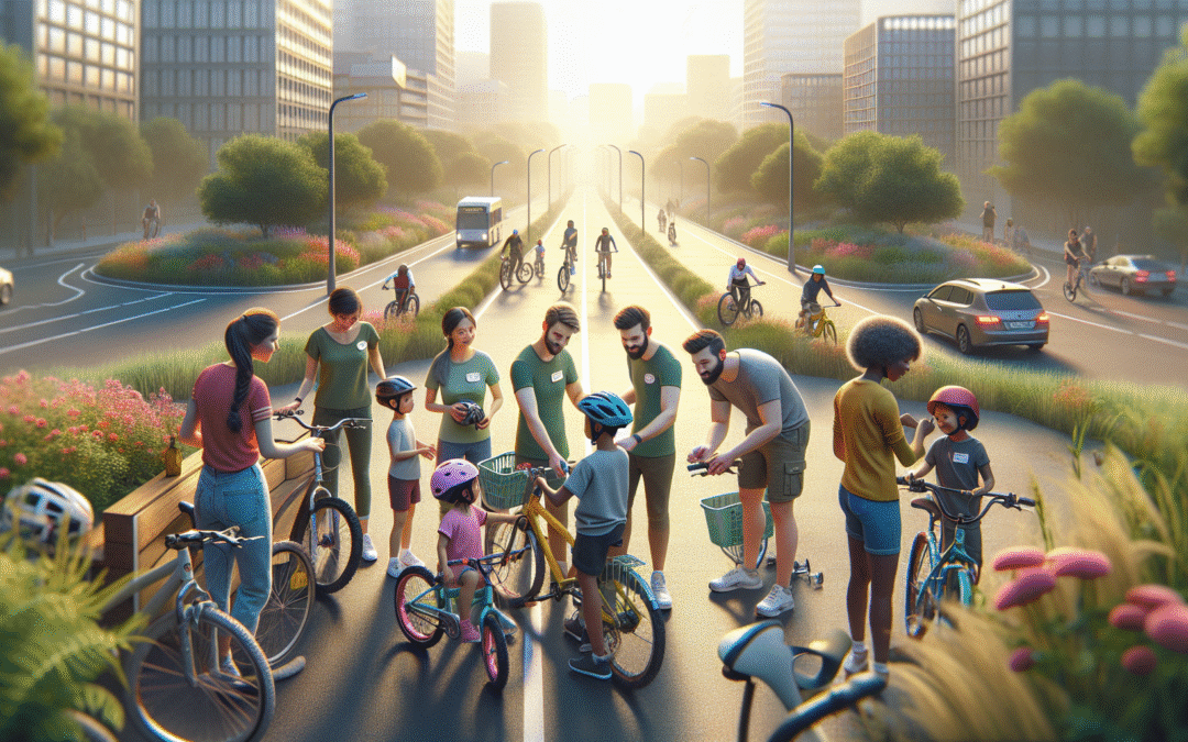 Voluntariado com Bicicletas: Transformando Vidas e Cidades através da Mobilidade Sustentável