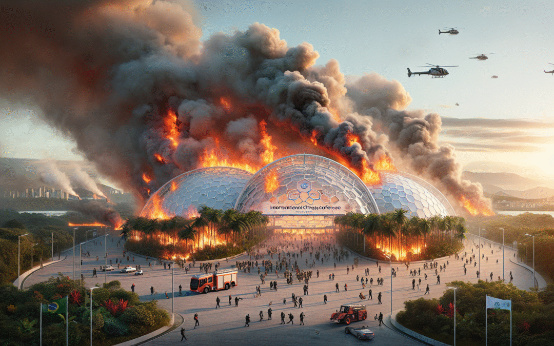 Incêndio na COP30: impactos, causas e repercussão internacional do fogo na cúpula climática em Belém