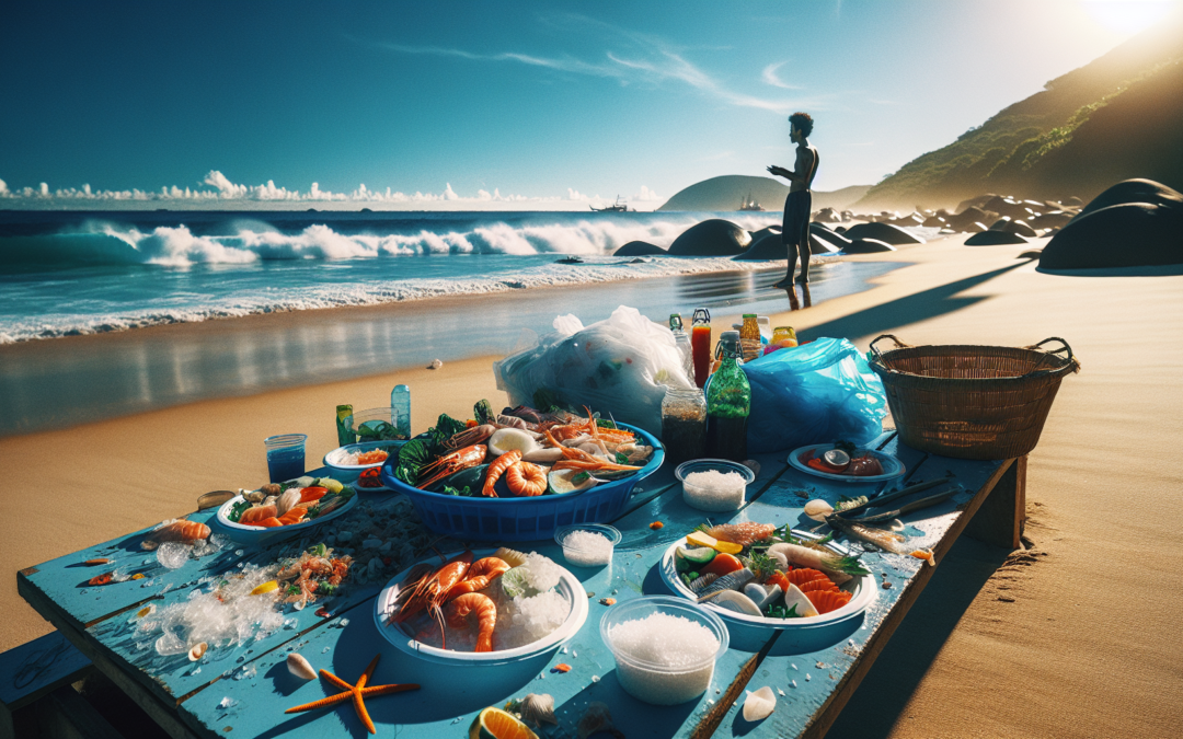 Microplástico em Frutos do Mar no Brasil: 70% das Amostras Contaminadas Revelam Riscos na Mesa do Consumidor