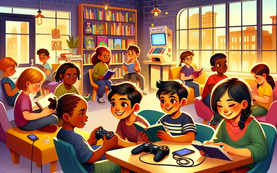 Incentivo à Leitura: Lan House Transforma Crianças